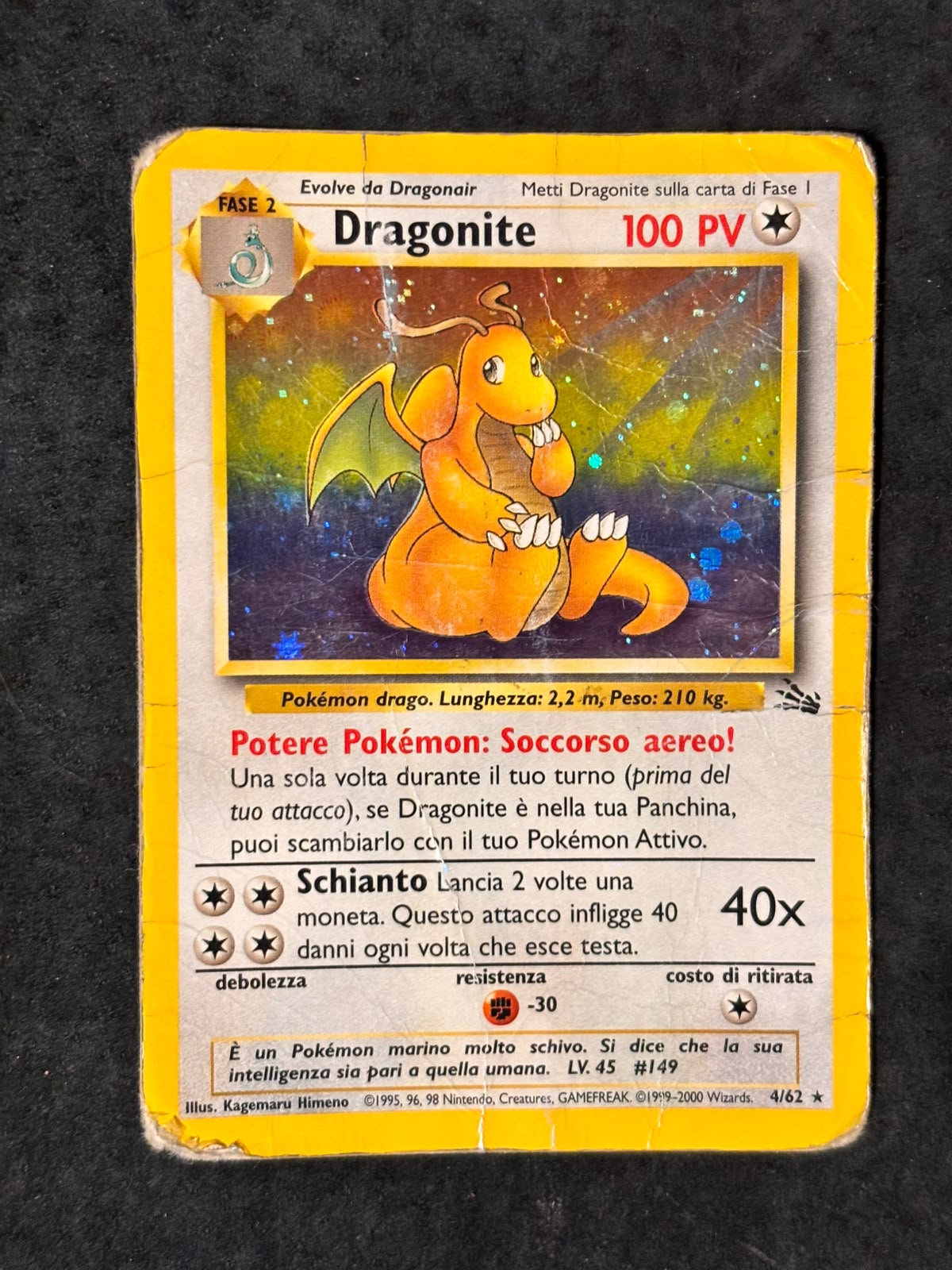 DRAGONITE #4 HOLO