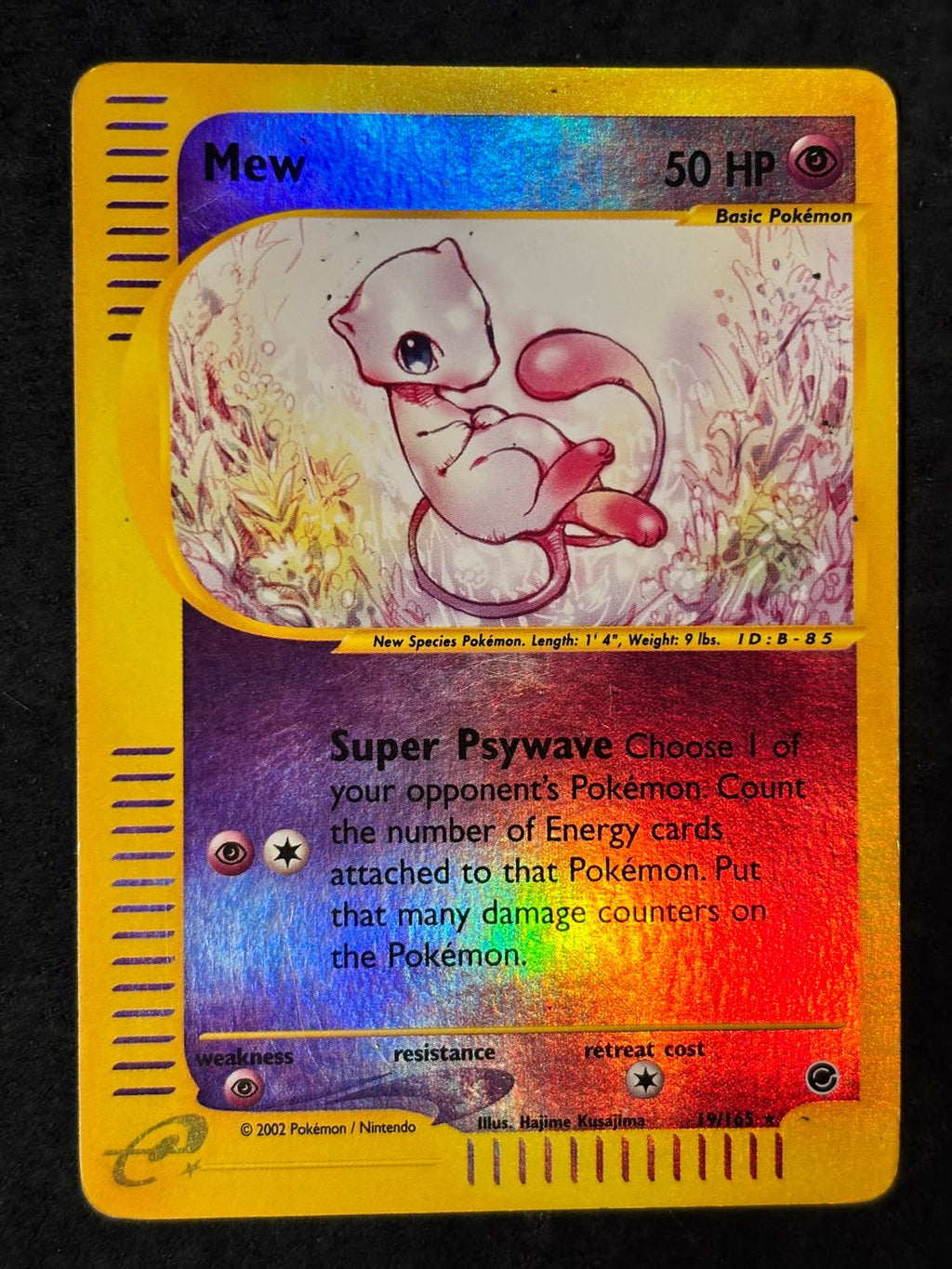 MEW #19 REVERSE HOLO ENG