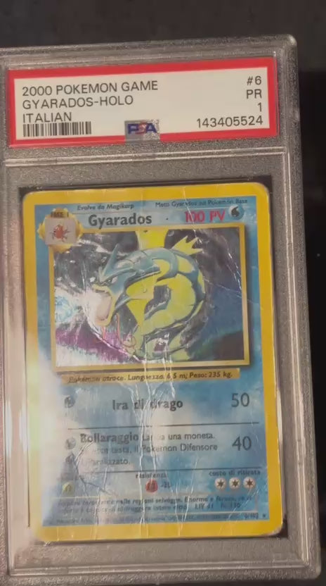 GYARADOS SET BASE #6 PSA1